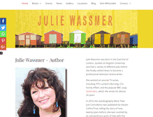 Tablet Screenshot of juliewassmer.com